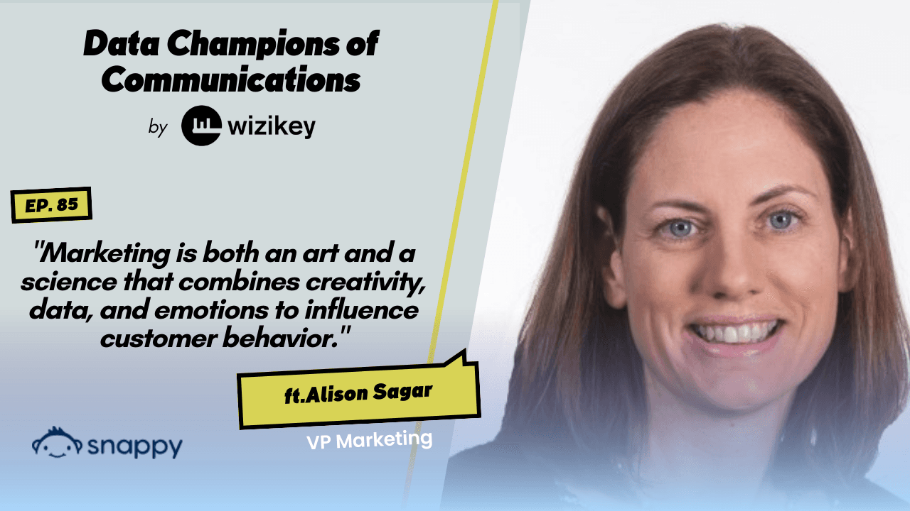 “Marketing is both an art and a science that combines creativity, data, and emotions to influence customer behavior.”-Alison from Snappy